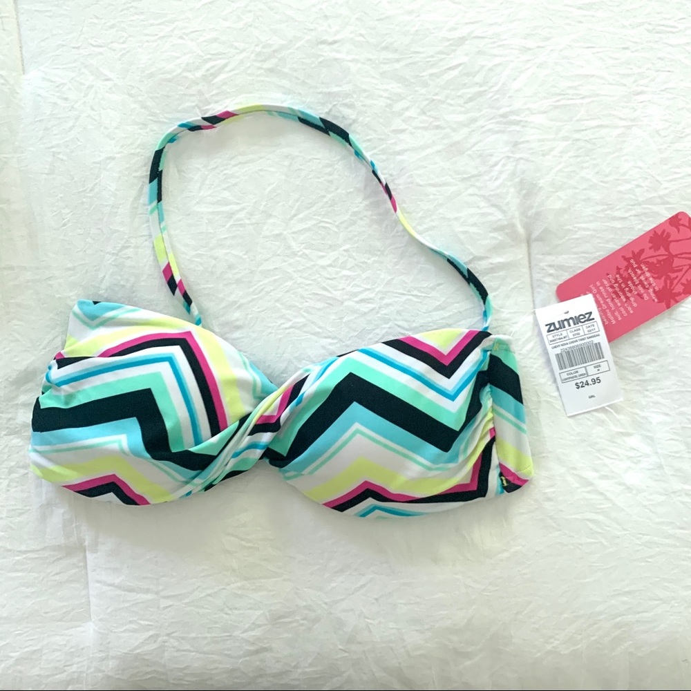Strap/Strapless Bathing Suit Top
